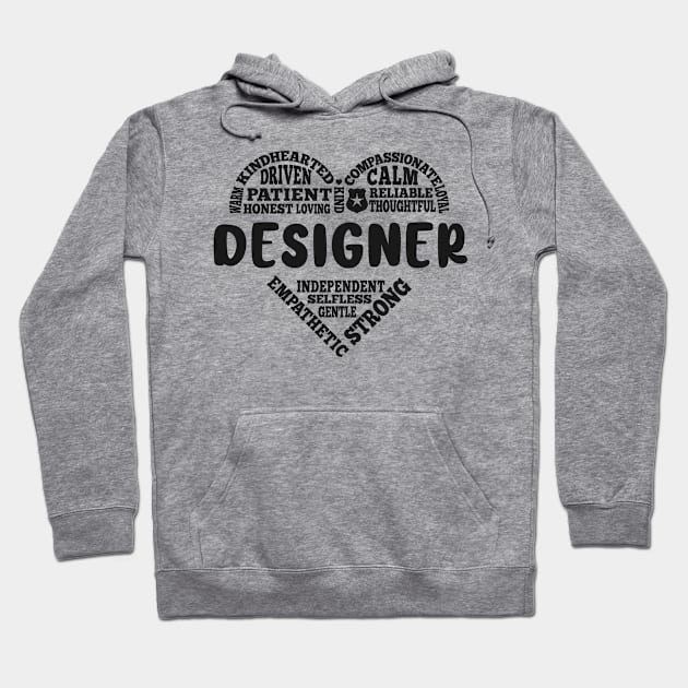 Designer love Hoodie by SerenityByAlex